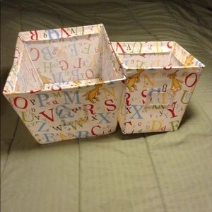 Dr Seuss Trend Lab Storage Cubes Set of 2